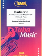 Badinerie by Bach Johann Sebastian - Valta Jan - for Eb Bass and Piano (Eb Bass and Piano)
