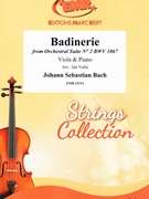 Badinerie by Bach Johann Sebastian - Valta Jan - for Viola and Piano (Viola and Piano)