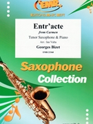 Entr'acte by Bizet Georges - Valta Jan - for Tenor Saxophone and Piano (Tenor Saxophone and Piano)