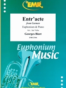 Entr'acte by Bizet Georges - Valta Jan - for Euphonium and Piano (Euphonium and Piano)