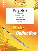 Farandole by Bizet Georges - Valta Jan - for Flute and Piano (Flute and Piano)