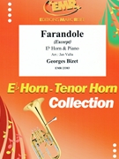 Farandole by Bizet Georges - Valta Jan - for Eb Horn and Piano (Eb Horn and Piano)