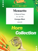 Menuetto by Bizet Georges - Valta Jan - for Horn and Piano (Horn and Piano)