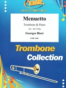 Menuetto by Bizet Georges - Valta Jan - for Trombone and Piano (Trombone and Piano)