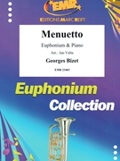 Menuetto by Bizet Georges - Valta Jan - for Euphonium and Piano (Euphonium and Piano)