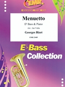Menuetto by Bizet Georges - Valta Jan - for Eb Bass and Piano (Eb Bass and Piano)