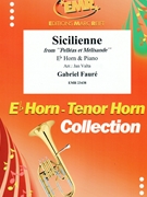 Sicilienne by Faure Gabriel - Valta Jan - for Eb Horn and Piano (Eb Horn and Piano)