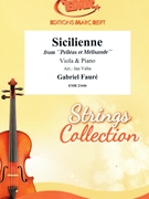 Sicilienne by Faure Gabriel - Valta Jan - for Viola and Piano (Viola and Piano)