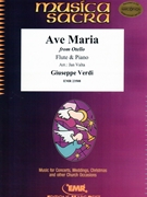 Ave Maria by Verdi Giuseppe - Valta Jan - for Flute and Piano (Flute and Piano)