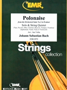 Polonaise by Bach Johann Sebastian - Valta Jan - for Oboe and String Quintet (Oboe and String Quintet)
