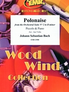Polonaise by Bach Johann Sebastian - Valta Jan - for Piccolo and Piano (Piccolo and Piano)