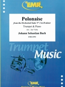 Polonaise by Bach Johann Sebastian - Valta Jan - for Trumpet and Piano (Trumpet and Piano)