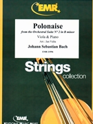 Polonaise by Bach Johann Sebastian - Valta Jan - for Viola and Piano (Viola and Piano)