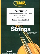Polonaise by Bach Johann Sebastian - Valta Jan - for Violoncello and Piano (Violoncello and Piano)