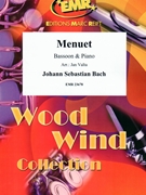 Menuet by Bach Johann Sebastian - Valta Jan - for Bassoon and Piano (Bassoon and Piano)