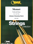 Menuet by Bach Johann Sebastian - Valta Jan - for Violin and Piano (Violin and Piano)