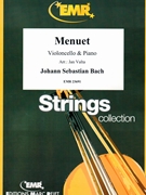 Menuet by Bach Johann Sebastian - Valta Jan - for Violoncello and Piano (Violoncello and Piano)