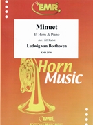 Minuet by Beethoven Ludwig van - Jiri Kabat - for Eb Horn and Piano (Eb Horn and Piano)