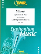 Minuet by Beethoven Ludwig van - Jiri Kabat - for Euphonium and Piano (Euphonium and Piano)