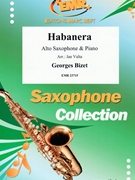 Habanera by Bizet Georges - Valta Jan - for Alto Saxophone and Piano (Alto Saxophone and Piano)