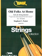 Old Folks At Home by Foster Stephen Collins - Jiri Kabat - for Flute and String Quintet (Flute and String Quintet)