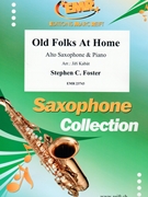 Old Folks At Home by Foster Stephen Collins - Jiri Kabat - for Alto Saxophone and Piano (Alto Saxophone and Piano)