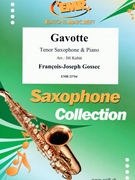 Gavotte by Gossec Francois-Joseph - Jiri Kabat - for Tenor Saxophone and Piano (Tenor Saxophone and Piano)