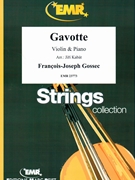 Gavotte by Gossec Francois-Joseph - Jiri Kabat - for Violin and Piano (Violin and Piano)