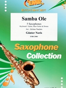 Samba Ole by Noris Gunter - Naulais Jerome - for 5 Saxophones (5 Saxophones (S(A)A(T)A(T)TB) (Keyboard Guitar Bass Guitar and Drums))