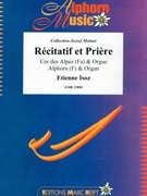 Recitatif et Priere by Isoz Etienne for Alphorn and Organ (Alphorn and Organ (Alphorn in F / Fa))