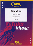 Sonatina For Tuba by Koetsier Jan for Tuba and Piano (Tuba and Piano)