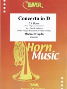 Concerto in D by Haydn Michael - Andrews David - for 2 Horns and Organ (2 Horns and Organ)