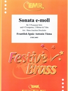 Sonata e-moll by Tuma Frantisek Ignac Antonin - Drechsler Hans-Joachim - for 4 Trumpets 2 Horns 3 Trombones and Tuba (4 Trumpets 2 Horns 3 Trombones and Tuba)