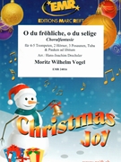 O du frohliche o du selige by Vogel Moritz Wilhelm - Drechsler Hans-Joachim - for 5 Trumpets 2 Horns 3 Trombones and Tuba (5 Trumpets 2 Horns 3 Trombones and Tuba (Pauken ad libitum))
