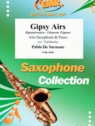 Gipsy Airs by Sarasate Pablo de - Ted Barclay - for Alto Saxophone and Piano (Alto Saxophone and Piano)