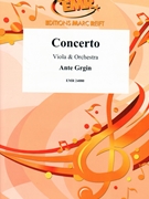 Concerto by Grgin Ante for Viola and Orchestra (Viola and Orchestra)