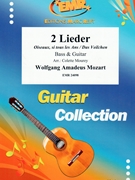 2 Lieder by Mozart Wolfgang Amadeus - Mourey Colette - for Bass (Bass (Voice) and Guitar)