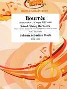Bourree by Bach Johann Sebastian - Valta Jan - for Horn and String Orchestra (Horn and String Orchestra (F Horn))