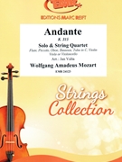 Andante by Mozart Wolfgang Amadeus - Valta Jan - for Bassoon and String Quartet (Bassoon and String Quartet)