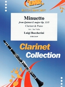 Minuetto by Boccherini Luigi - Valta Jan - for Clarinet and Piano (Clarinet and Piano)