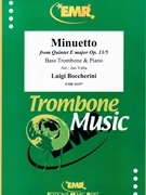 Minuetto by Boccherini Luigi - Valta Jan - for Bass Trombone and Piano (Bass Trombone and Piano)