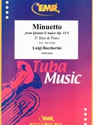 Minuetto by Boccherini Luigi - Valta Jan - for Eb Bass and Piano (Eb Bass and Piano)