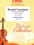 Rossini Variations by Dancla Charles - Valta Jan - for Viola and Piano (Viola and Piano)