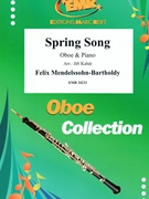 Spring Song by Mendelssohn-Bartholdy Felix - Jiri Kabat - for Oboe and Piano (Oboe and Piano)