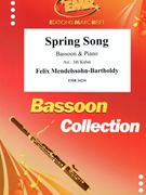 Spring Song by Mendelssohn-Bartholdy Felix - Jiri Kabat - for Bassoon and Piano (Bassoon and Piano)