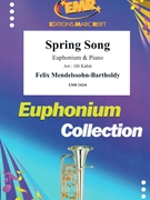 Spring Song by Mendelssohn-Bartholdy Felix - Jiri Kabat - for Euphonium and Piano (Euphonium and Piano)
