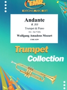 Andante by Mozart Wolfgang Amadeus - Valta Jan - for Trumpet and Piano (Trumpet and Piano)