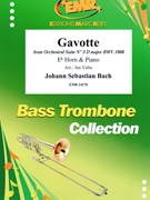Gavotte by Bach Johann Sebastian - Valta Jan - for Eb Horn and Piano (Eb Horn and Piano)