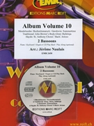 Album Volume 10 by Naulais Jerome for 2 Bassoons and Organ (2 Bassoons and Organ (Piano / Keyboard / Organ optional + CD Play Back / Play Along ))
