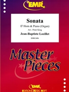 Sonata by Loeillet Jean-Baptiste - Peter King - for Eb Horn and Organ (Eb Horn and Organ)